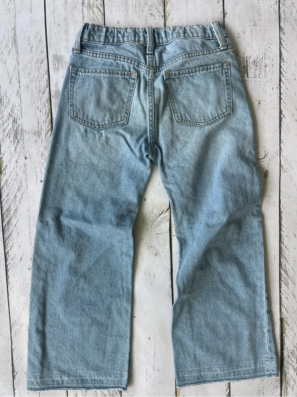 BUNDLE of 4 Old Navy girls baggy wide leg size 10 jean
